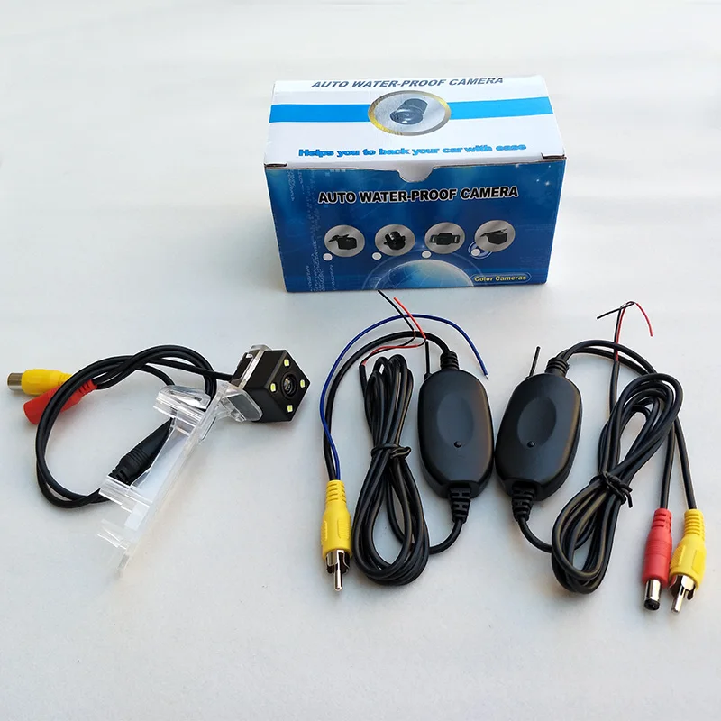 

HD Wide Lens Angle Car Camera For Smart Fortwo / Smart ED / RCA AUX Wireless / Water Proof CCD Night Vision Rear View Camer
