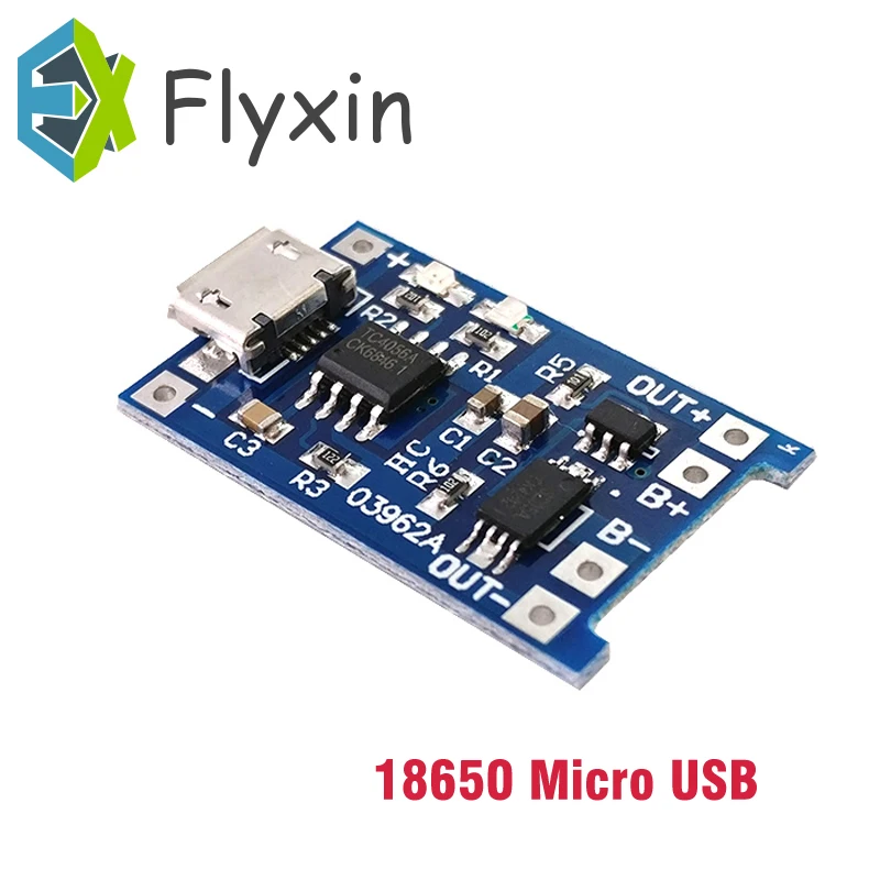 Type c / Micro USB 5 В 1A 18650 TP4056 модуль зарядного устройства литиевой батареи зарядная