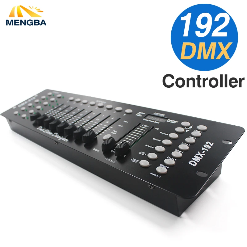 Cena Najnowszy 192 kontroler DMX sprzęt DJ DMX 512 konsola oświetlenie sceniczne dla Par LED ruchoma głowica reflektory DJ Controlle