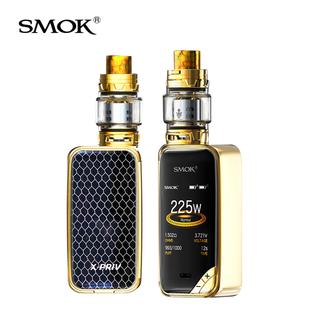 Original SMOK X-Priv Kit 225W with TFV12 Prince Tank 8ml + V12 Prince Q4/T10 Coils For Electronic Cigarette smok x priv vape kit Original SMOK X-Priv Kit 225W with TFV12 Prince Tank 8ml + V12 Prince Q4/T10 Coils For Electronic Cigarette smok x priv vape kit