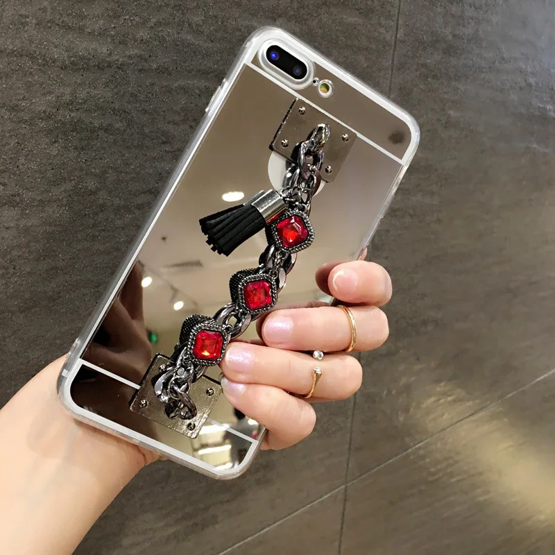 Зеркальный чехол для телефона Huawei P10 P20 Lite Plus Y5 Y6 Y9 2017 2018 Mate 9 10 20 lite Pro|Бамперы| |