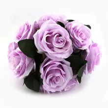 Inofinn светло Фиолетовый невесты с цветами в руках, Романтическая свадьба Красочные невесты букет, розовый синий и фиолетовый свадебный букет