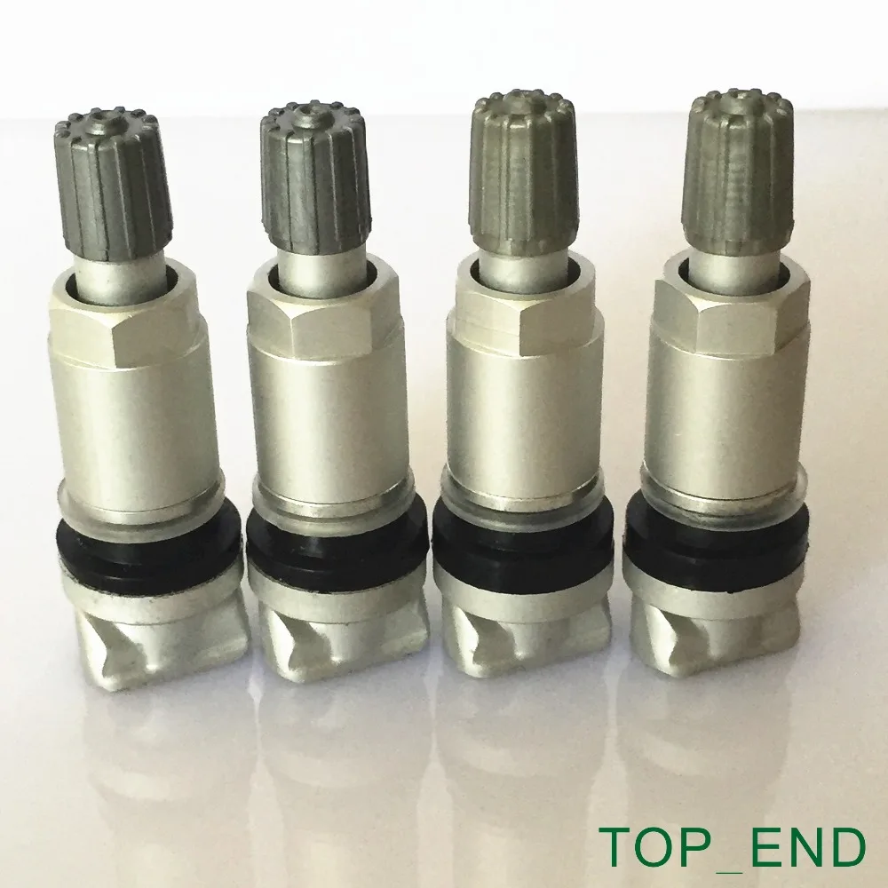 

4pcs/set,TPMS Tire Valves for LAND ROVER for VOLVO for CHRYSLER Alloy Tubeless Valve Tyre Pressure Monitoring System Sensor Stem