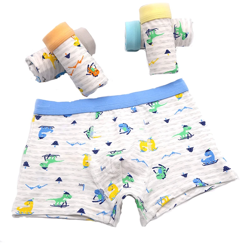 Boys Underwear Children Boys Cotton Cotton Kids Dinosaur Shorts