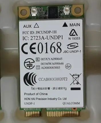 3g WLAN карта для Sirra Qualcomm Gobi1000 GOBI1000 UN2400 Mini PCI-express Беспроводная WLAN WWAN карта