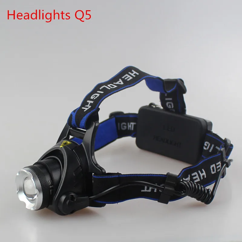 Cree Q5 LEVOU Linternas Frontal Led Farol Lanterna Recarregável Lampe Torch Head lamp + Carregador UE
