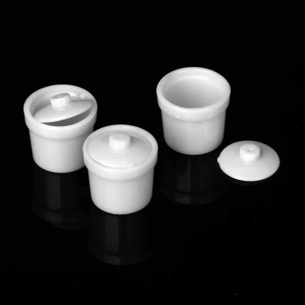

11 piece 1/12 Dollhouse Miniature Plastic Household Kitchen Container Ship Set