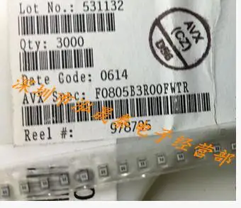 

50PCS F0805B3R00FWTR 0805 3A 63V