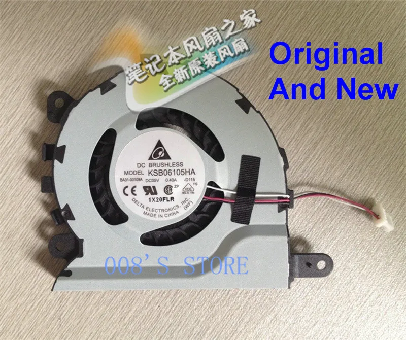 

New Notebook CPU Cooler Radiator Fan For Samsung NP350 NP350U2A 12.5" BA31-00109A KSB06105HA DC05V 0.40A O115