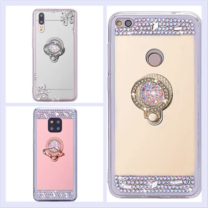 

Mirror Cell phone cases for huawei Nova 4 3 3i P Smart 2019 P30 P20 Lite Honor 8X 8C 8A 7A Pro 10 9 Lite Mate 20 Lite Back Cover