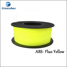 3D Printer material Fluo-Yellow ABS filament Plastic ABS Filament 1.75mm 3mm 1KG 3D Printer Parts Filament