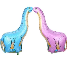 50 шт. 68*96 см динозавры шар из алюминиевой фольги Юрского мира воздушный шар вечерние для реквизит Динозавр для вечеринки детские игрушки