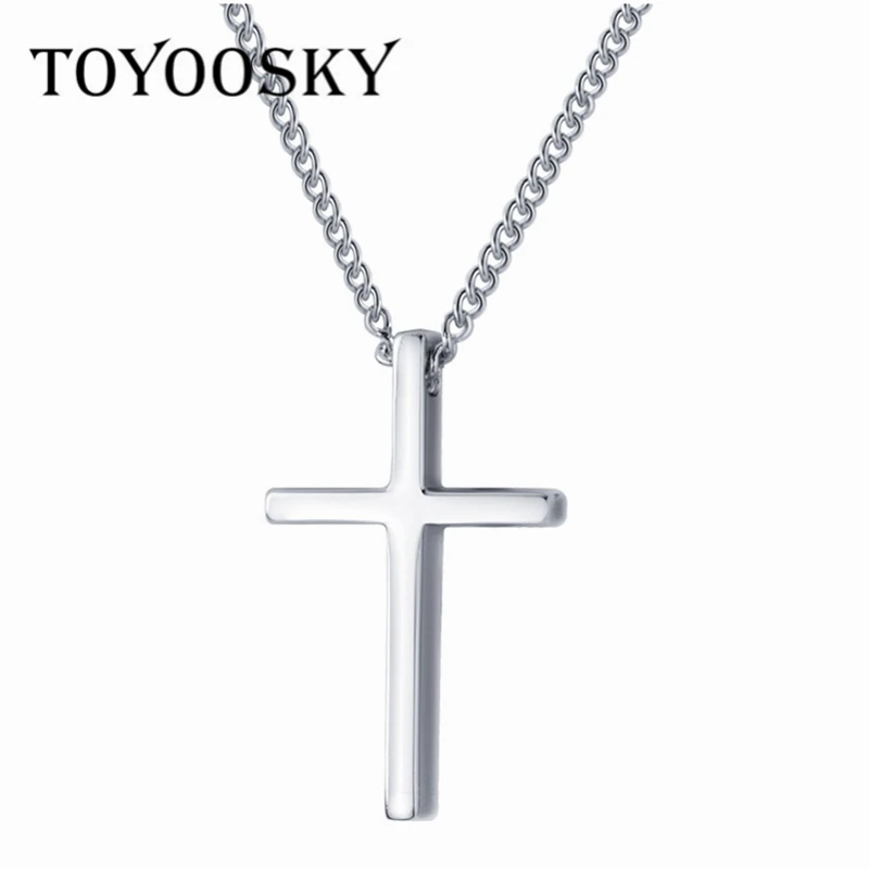 Sterling Silver 10 Solid Polished Cross On Box Chain Anklet