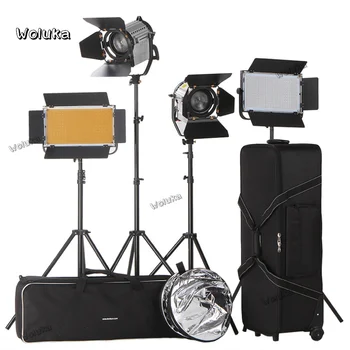 

led150w Film & amp TV Spotlight +1100s camera photography lamp video dimming micro movie set LED Video light kit CD50 T13