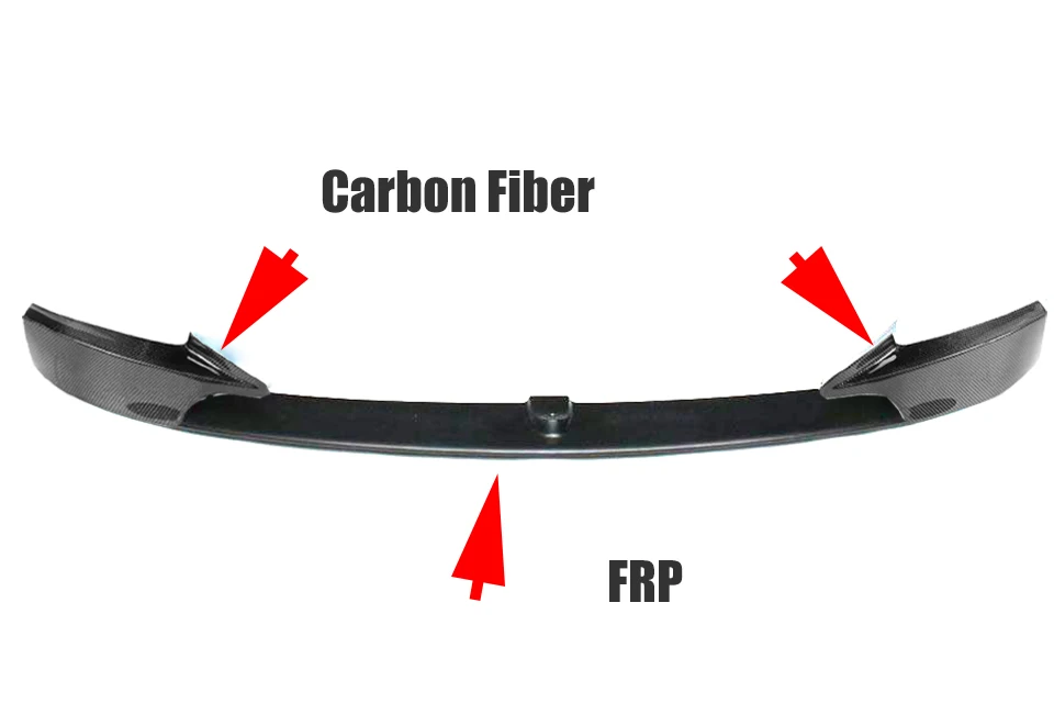 Для BMW 3 серии F34 GT M Спорт передний бампер губы разветвители щитки защита- углеродное волокно/FRP