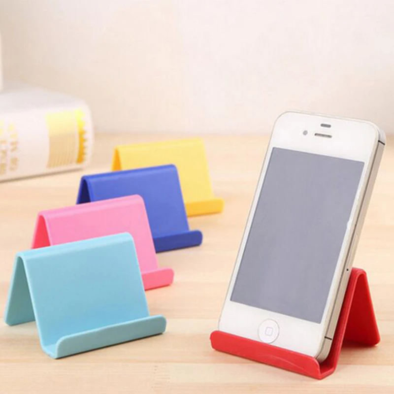 

Buyruo 1PC Fashion Mini Smart Phone Table Desk Mount Stand Phone Holder Bracket for Cell Mobile Phone Tablets Lazy Bracket