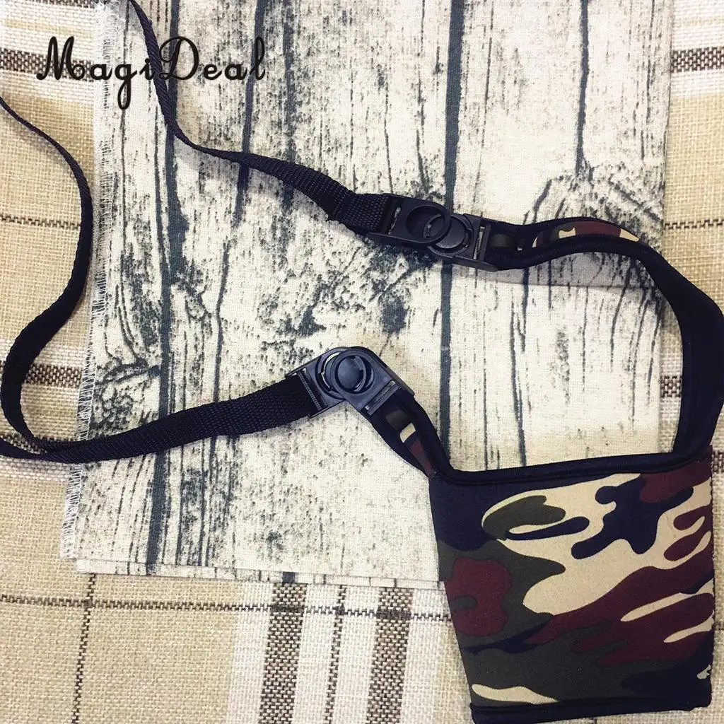 Hands Free Carrier Tote Shoulder Nylon Webbing Strap For Tumbler Water Bottle Sleeve
