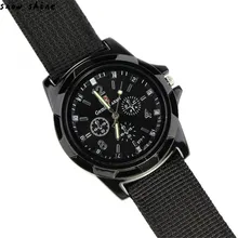snowshine 10 Fashion Gemius Army Racing Force Military Sport Men Officer Fabric Band Watch free
