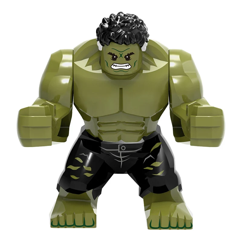 

Model Building Blocks Action Figure Marvel Minifigs Hulk Thanos Ant Man Wasp Avenger Captain America Anime Lovers Collections