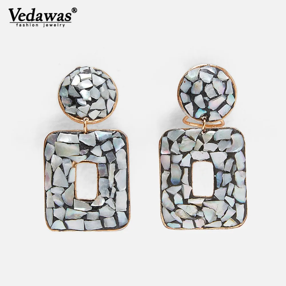 

Vedawas Boho ZA Hair Pins Jewelry Shell Pearl Statement Accessories 2019 Summer Hot Sale Women Wedding Party Gifts xg2705