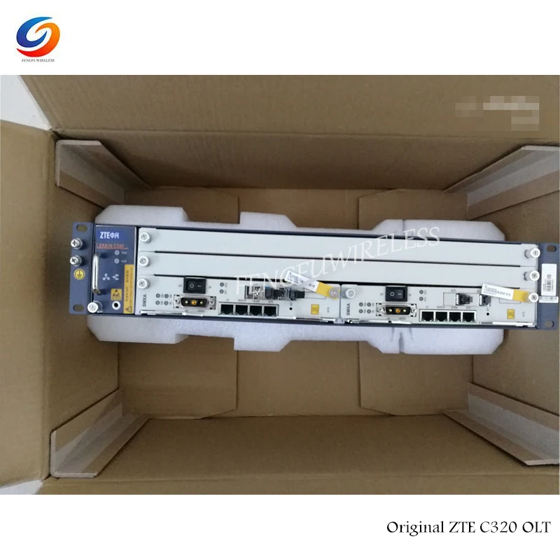 100% Новый оригинальный ZTE OLT ZXA10 C320 2U оптическая линия терминальное оборудование GPON