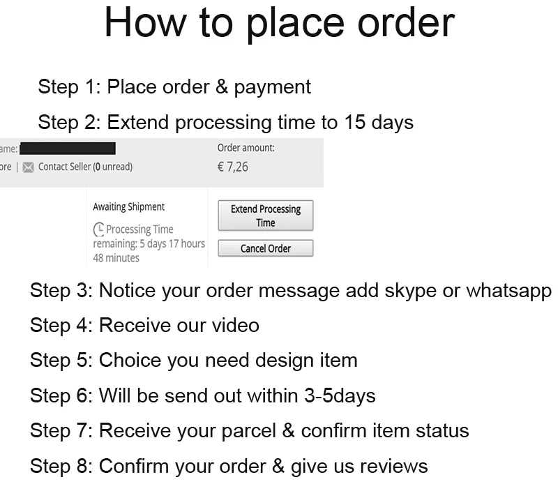 how to place order