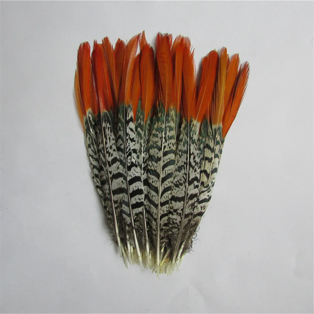 high quality Copper chicken feather pheasant feather pheasant tail