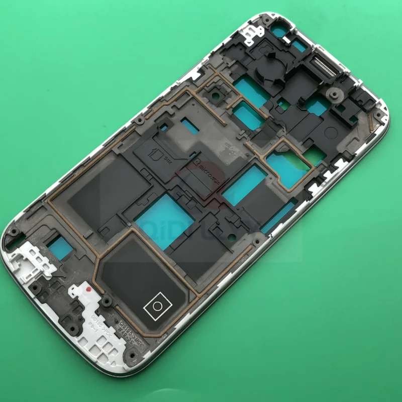 Полный корпус для Samsung Galaxy S4 Mini I9190 i9192 i9195 Передняя рамка + средняя крышка