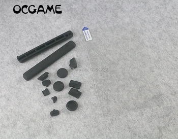 

OCGAME For Nintendo Switch NS Dust Proof Pack Kits Dust Cover Mesh Jack Stopper Pack Kits+Tempered Glass Screen Protector