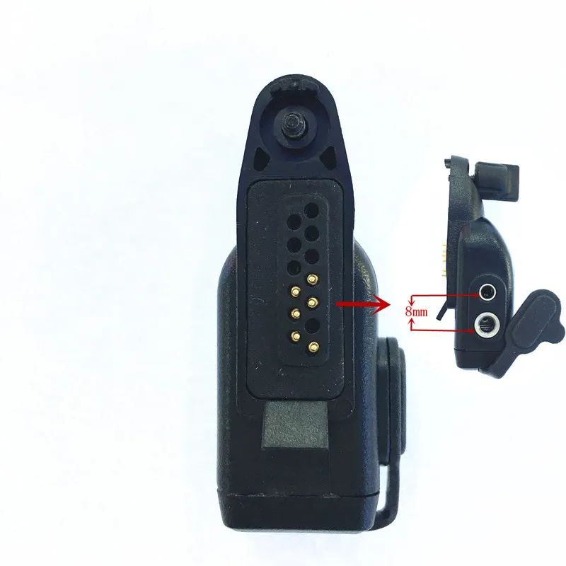 

bekeenon Audio Adaper for motorola gp328plus,gp338plus,gp344,gp388 gl2000,ex560xls etc to 2 pins M jack gp88 gp88s headphone