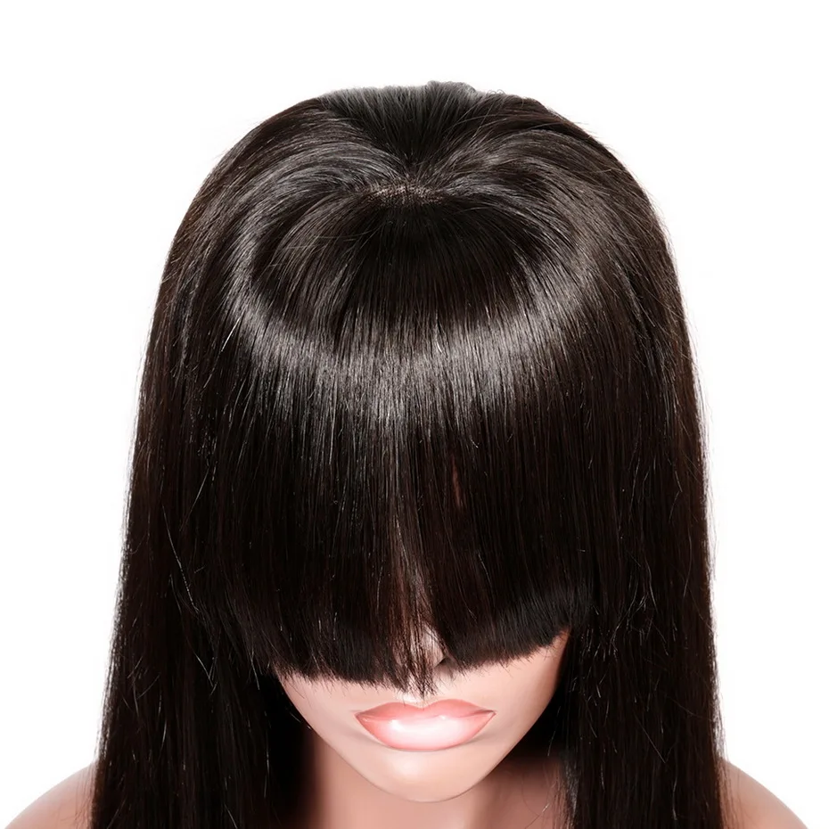 Stema взрыва парик человеческих волос Remy 150 Плотность 13x4 прямые Синтетические волосы на кружеве парики с челкой для Для женщин длинные 8-30 дюймов парик отбеленные
