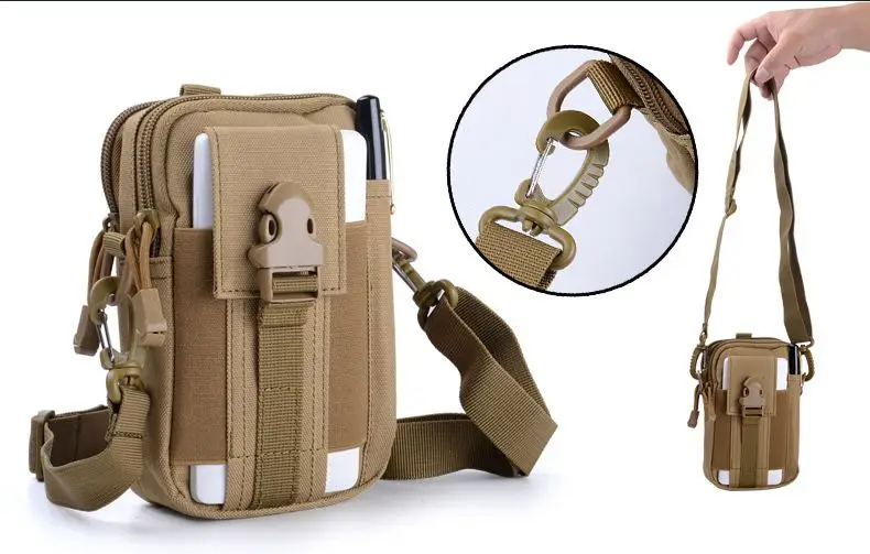 Tactical Molle Pouch Belt Waist Bag Military Fanny Pack Outdoor Pouches Phone Case Pocket For Iphone 7 Hunting Bags (17)