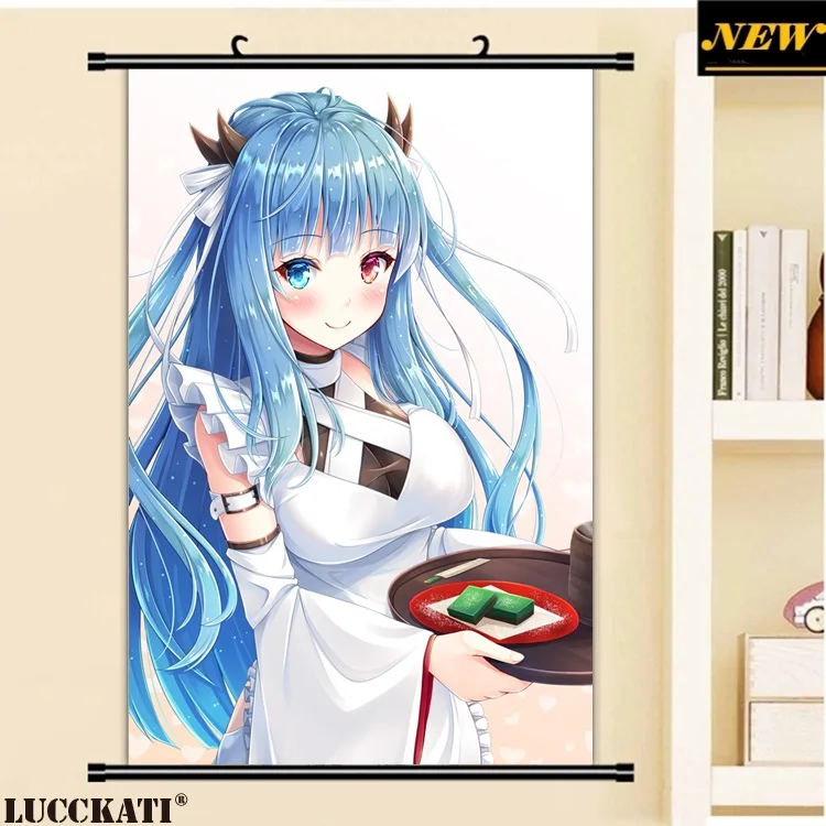 6yande.re 523146 akashio azur_lane heterochromia horns ibuki_(azur_lane) maid wa_maid_