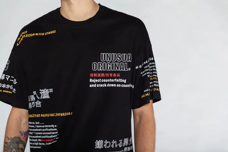 Chinese Characters Printe Tshirts 7