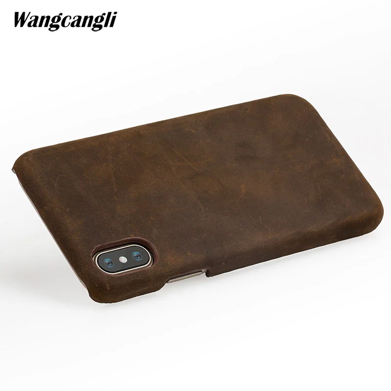 

Genuine Leather For Iphone 7 8 Case Ocodile Skin Mobile Phone Case For IPhoneX Back Cover Protective Case Genuine LeatherQ