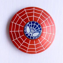 Спиннер-Спиннер Человек-паук Капитан Америка щит супергерой серия декомпрессия артефакт металлический фиджет-Спиннер игрушки подарки