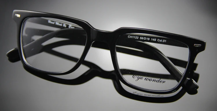 Глаз чудо высокого качества мужские винтажные оправа для очков в ретростиле очки из ацетата Occhiali Degli Uomini