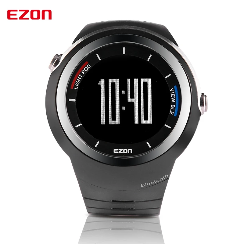 EZON men s electronic watch intelligent Bluetooth pedometer to remind sports Digital Wristwatches S2 Running for