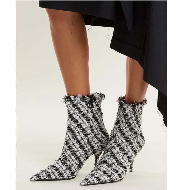 Gladiateur Piste Hauts Stiletto Chaussures Soirée Pic Grille Noir Pointu Bottines De Bottes Rouge Bout À Femmes as Talons Pic As Pour EDI92WH