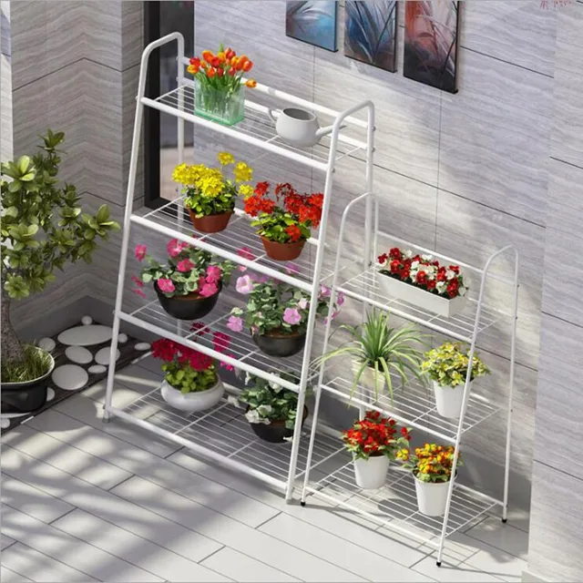 Modern Garden Plant Stand For Balcony estante plantas Outdoor Flower