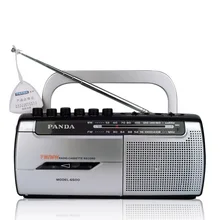 PANDA 6500 FM Радио Лента запись обучения английский простой в эксплуатации рекордер