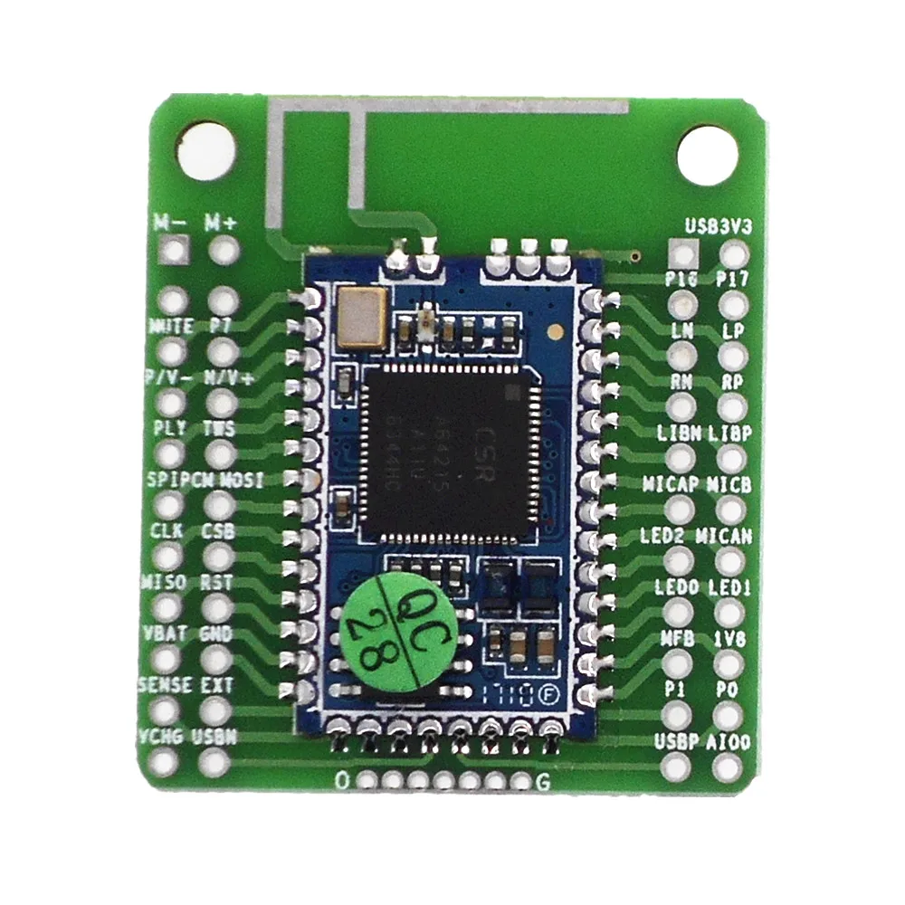 CSRA64215 4 0 2 маломощный Bluetooth аудио модуль APTX LL без потерь компрессии TWS I2S|Запасные