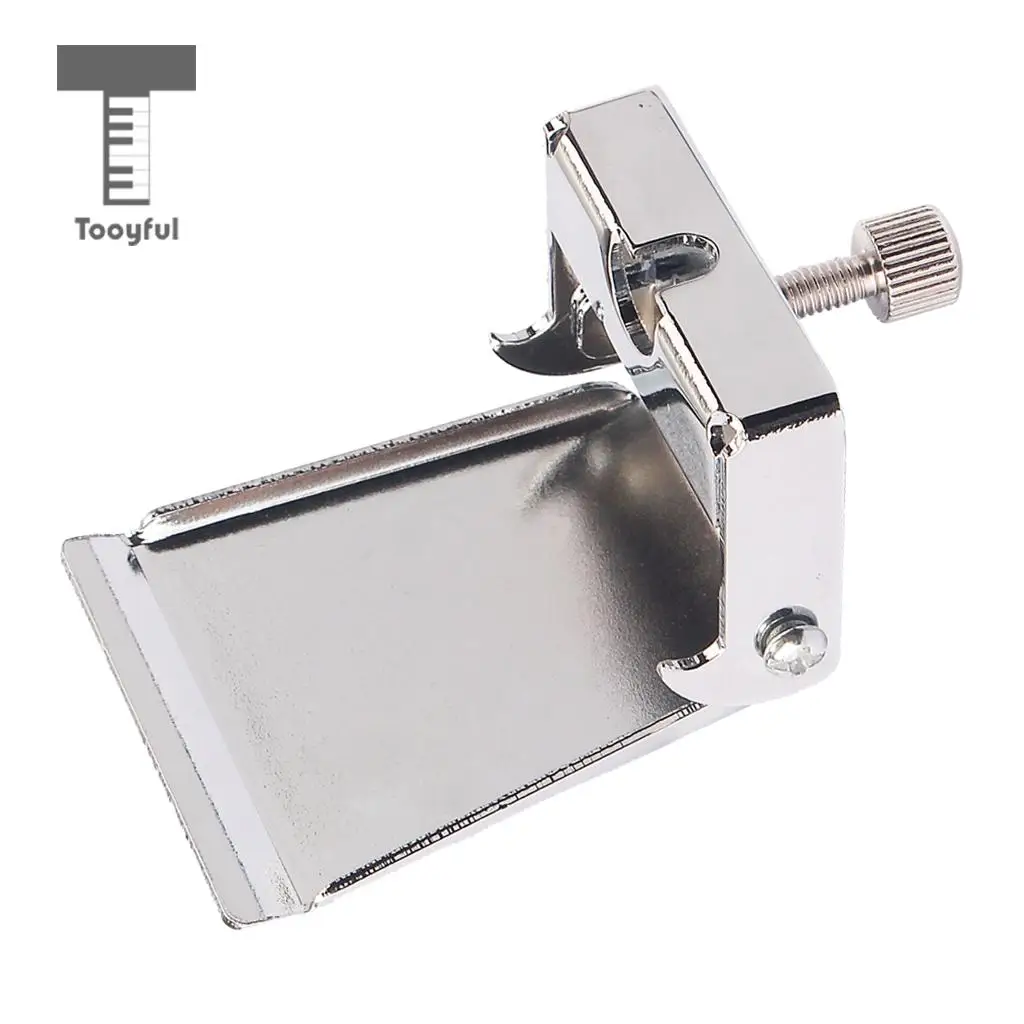 Guitar Chrome Tailpiece with Spring For 4 String Banjo Brridge Plate Accessory Parts