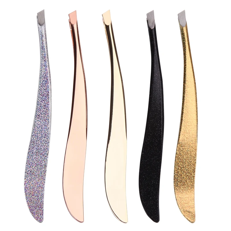 1-Pcs-Colorful-New-Arrival-Professional-Stainless-Steel-Tweezer-Eyebrow-Face-Nose-Hair-Clip-Remover-Tool