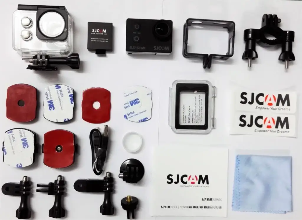 SJCAM SJ7 Star WiFi 4K 30P 2 'сенсорный экран дистанционного действия Спортивная камера для шлема Водонепроницаемая Ambarella A12 чип видеокамера SJCAM SJ7