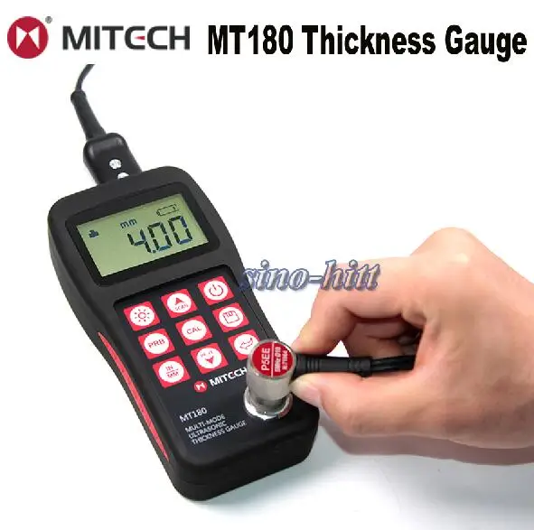 Портативный цифровой измеритель толщины MT180 оригинальный многомодовый