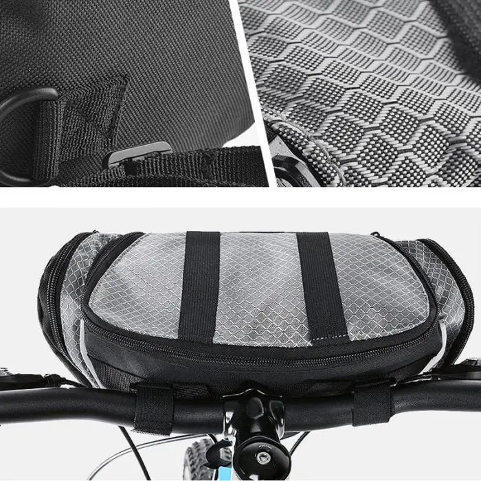 Sale High Detachable Bicycle Handlebar Front Bar Bag Basket Cycling for Road Montain Bike MTB DOG88 11