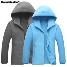 Зимняя флисовая куртка для мужчин и женщин на горной местности, теплая ветровка для занятий спортом на открытом воздухе, походная, походная, для катания на лыжах, рыбалки, Брендовое пальто VA332