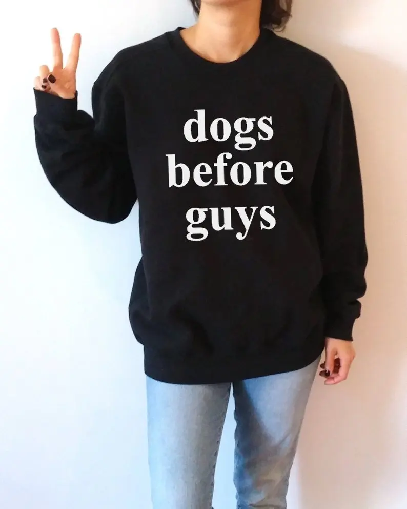 5pcs excellent multi color optional bullet type 5 days christmas ballpoint pens stationery with mood quotes for classroom Skuggnas New Arrival Dogs Before guys Sweatshirt Unisex With Funny Dog Saying quotes Long Sleeve Fashion Sweatshirt Drop ship