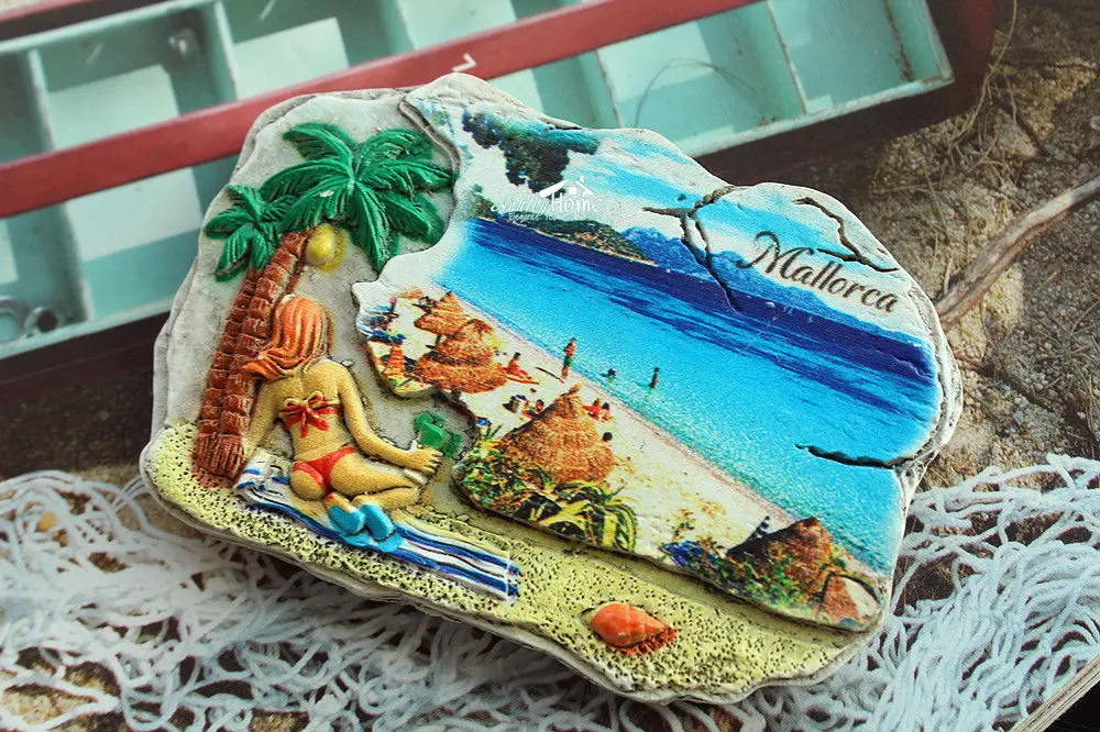 Große Majorca Spanien Touristen Kühlschrank-magnet